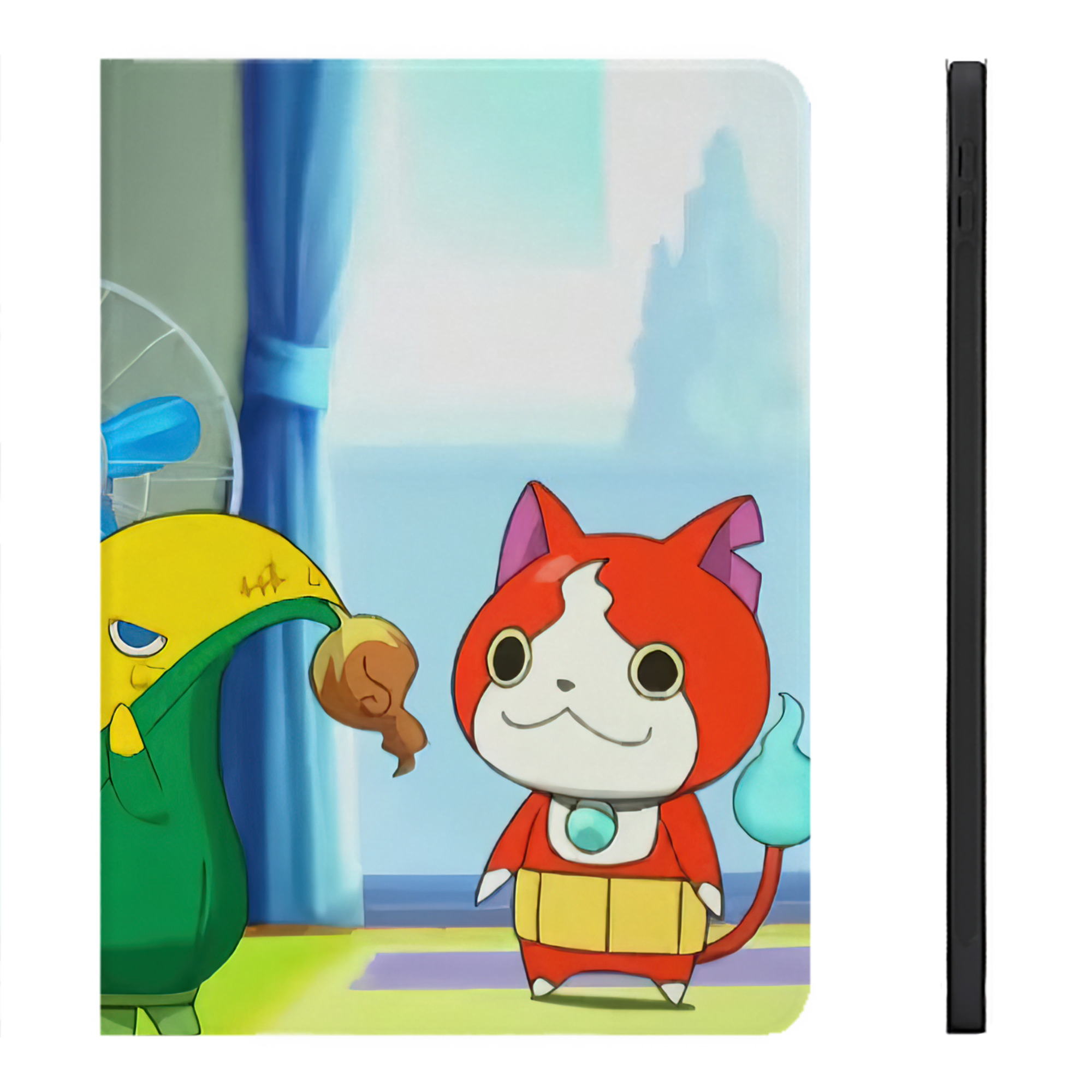 （画像用） 妖怪ウォッチ Yo-kai Watch IPadケース ペンホルダー付き ブックスタイルデザイン